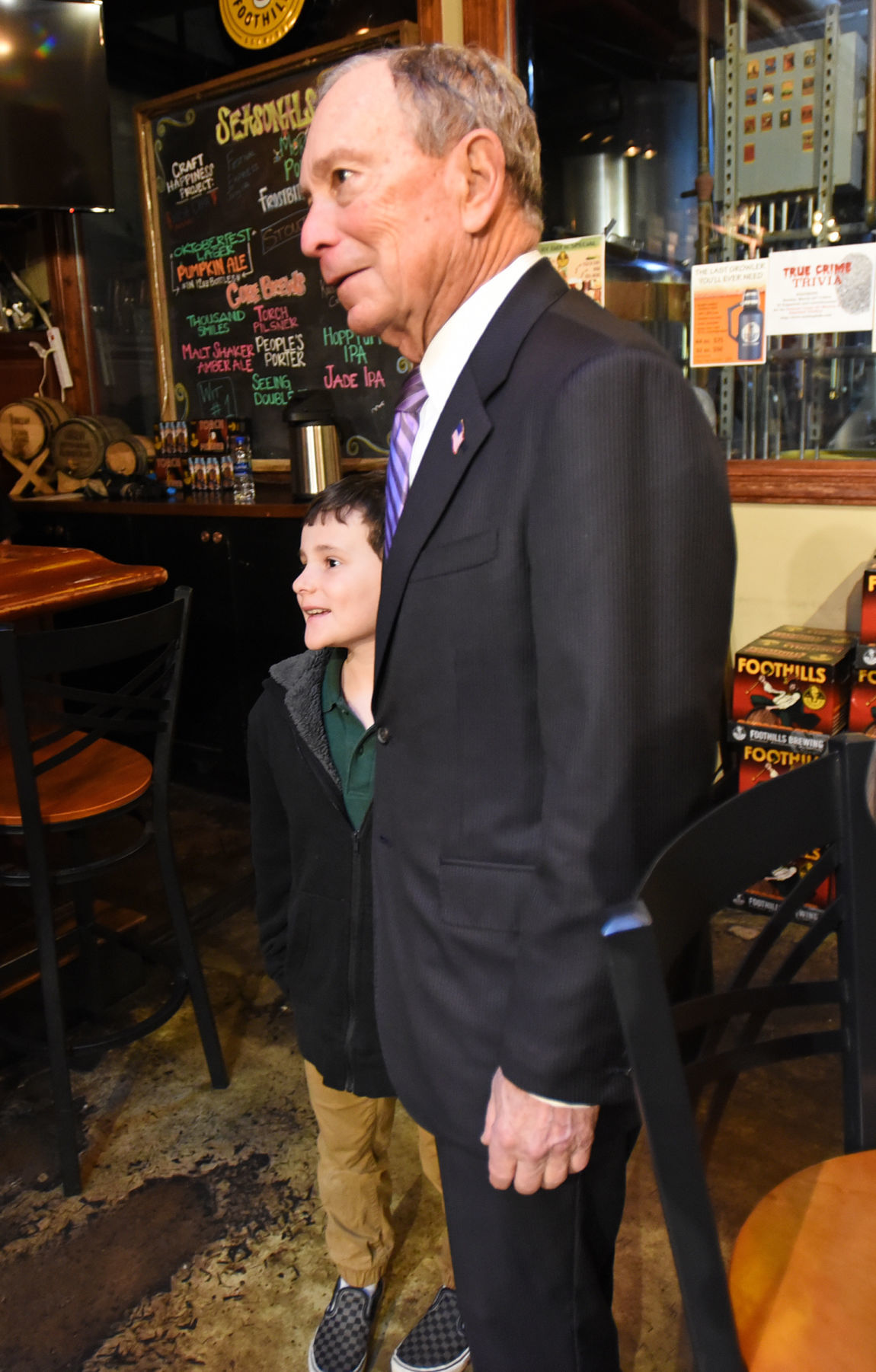 Election 2020 Bloomberg Winston-Salem